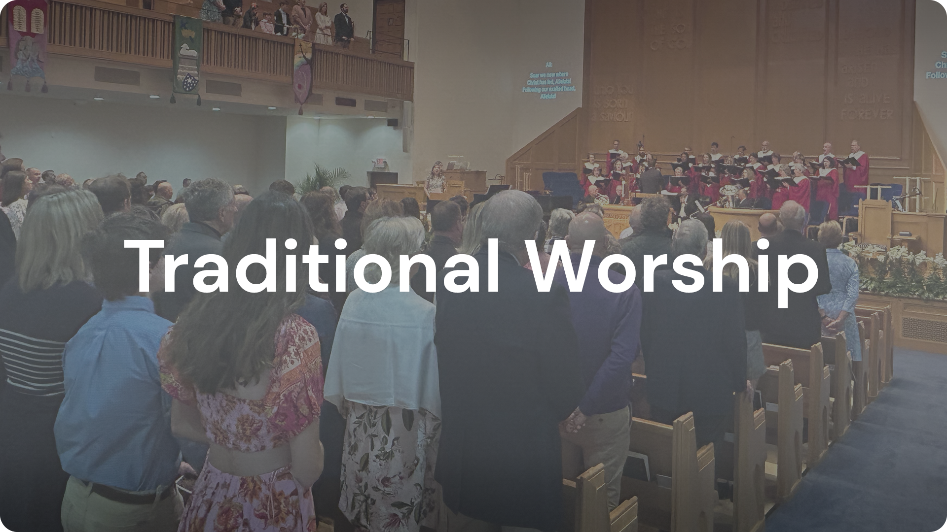 Traditional Worship Graphic